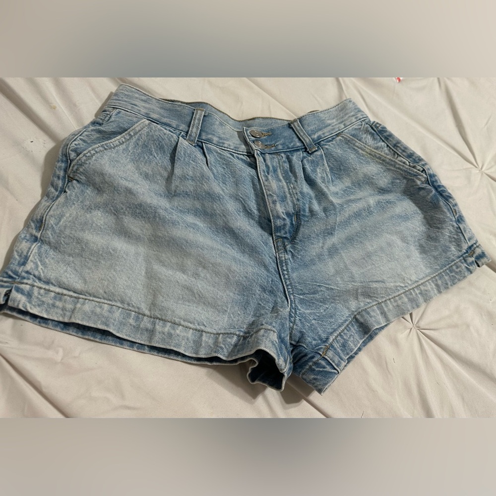 American eagle denim mom short